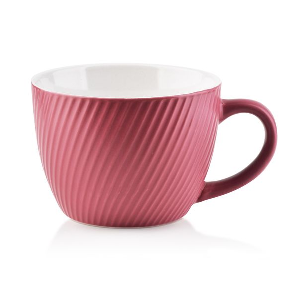 Affek Design Tazza Sally Lines Pink Rosa 480 Ml-image