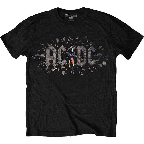 Ac/Dc - Maglietta "Those About To Rock"" Per Uomo/Donna Unisex RO568 (M) (Nero)"-image