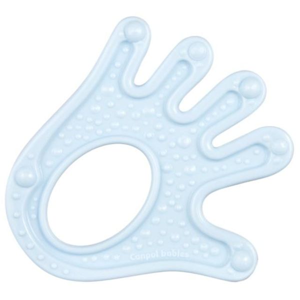 Canpol Babies Teether Elastico - Varie Forme, Blu Chiaro/Blu Scuro-image
