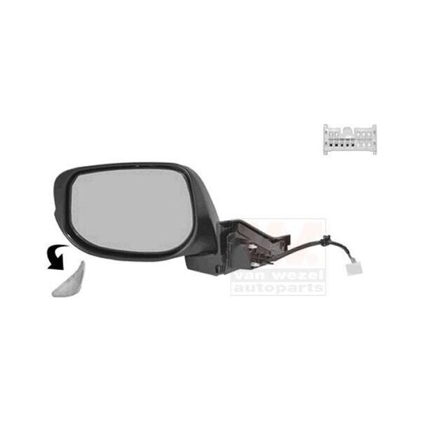 Van Wezel 2511807 - Oe 76250TM8G01ZA Specchio Esterno, Sinistro Per Insight (Ze)-image