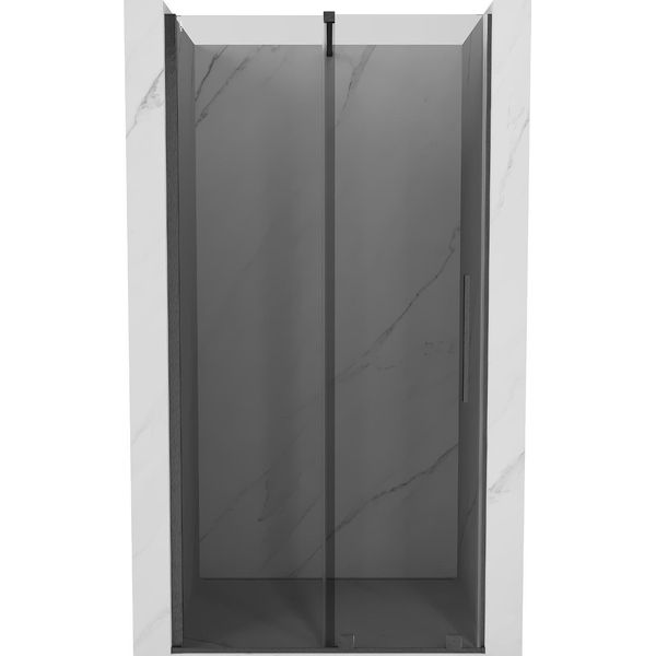 Mexen Velar Porte Doccia Scorrevoli 100 Cm, Grafite, Grigio Canna Di Fucile Spazzolato - 871-100-000-41-66-image