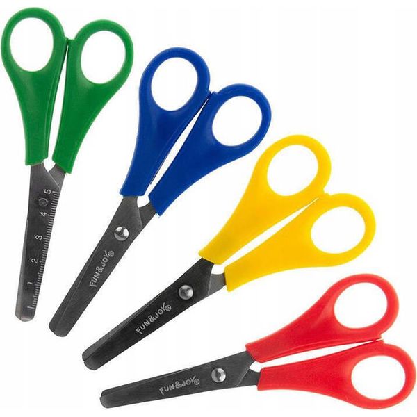 Forbici Scolastiche Destre A Gradini 13 Cm-image