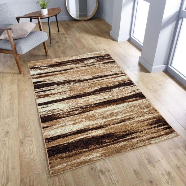 Tappeto 120X170 Cm Luken Astratto - Beige-image
