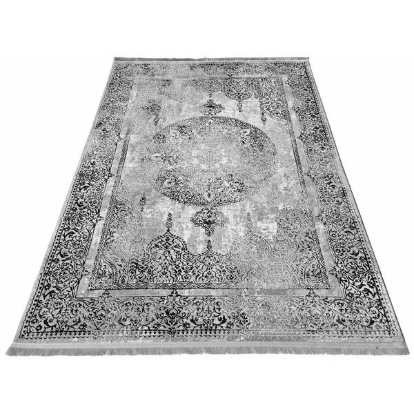 Tappeto 200X290 Cm Stefano - Grigio / Nero-image