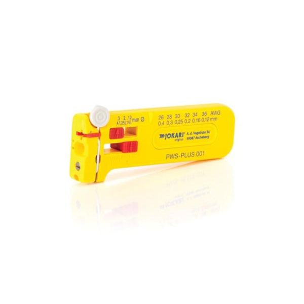 Jokari 40024 PWS-PLUS 001 Wire Stripper Suitable For Pvc-Coated Wires 0.12 Up To 0.40 Mm-image