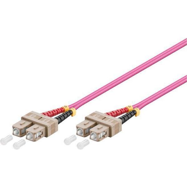 Patchkabel Lwl Duplex OM4 (Multimodale, 50/125) Sc/Sc, 7,5 M, Good Connections® (LW-8075SC4)-image