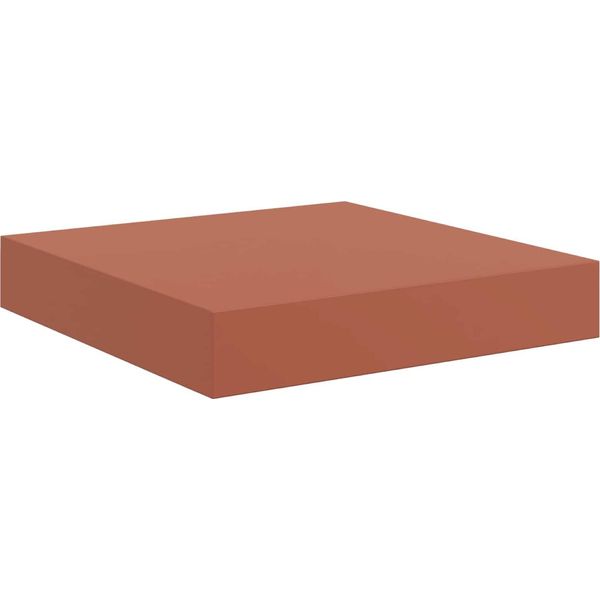 Syfax™ Scaffale Da Parete Rosso 23 X 23,5 X 4 Cm Legno Multistrato-image