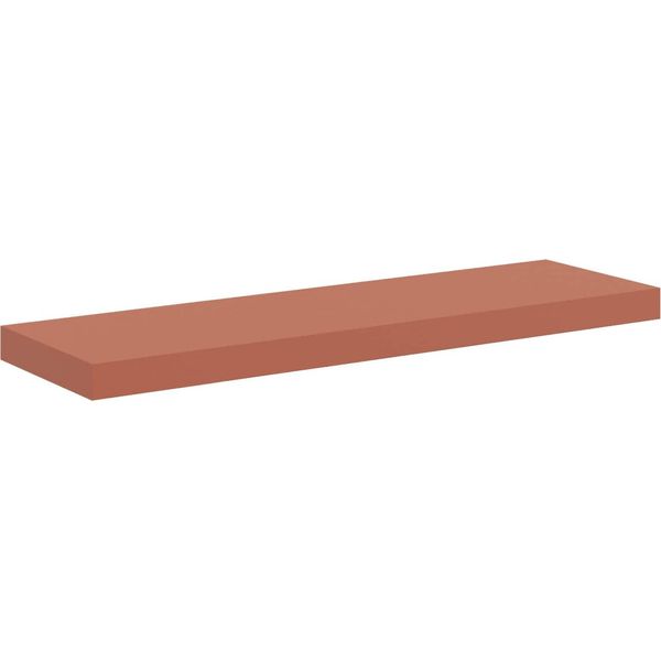Syfax™ Scaffale Da Parete Rosso 90 X 23,5 X 4 Cm Legno Multistrato-image