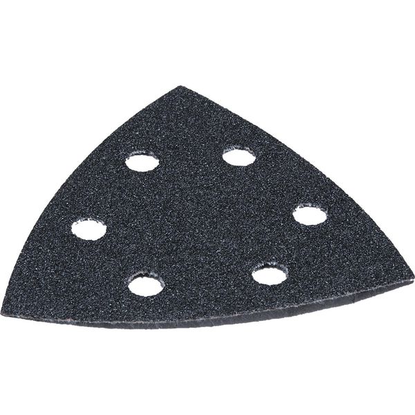 Makita 10 Pezzi Carta Abrasiva Deltoid, 94 Mm, K400 K400 - 94 X 94 X 94 Mm - Nero - 10 Pezzi - Pietra / Vetro-image