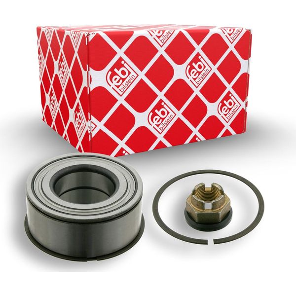 Febi Bilstein Kit Cuscinetti Ruota Anteriore Sinistro Anteriore Destro Per Renault Espace Iii (JE0) Cuscinetto A Sfere Obliquo 88 Mm 19823-image