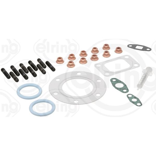 Elring 715.040 Kit Di Montaggio Del Turbocompressore Per MERCEDES-BENZ Ng O 303 O 330 O 403 O 404 Oh-image
