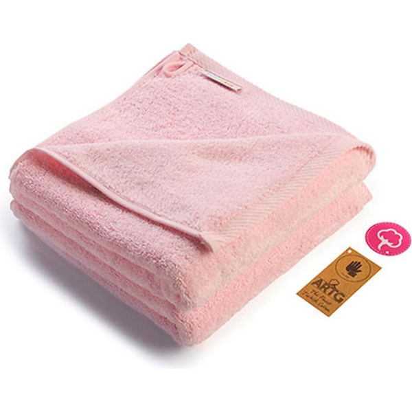 A&R 003.50 | Asciugamano Moda / 50 X 100 Cm - Colore: Rosa Chiaro - Dimensioni: 50 X 100 Cm-image
