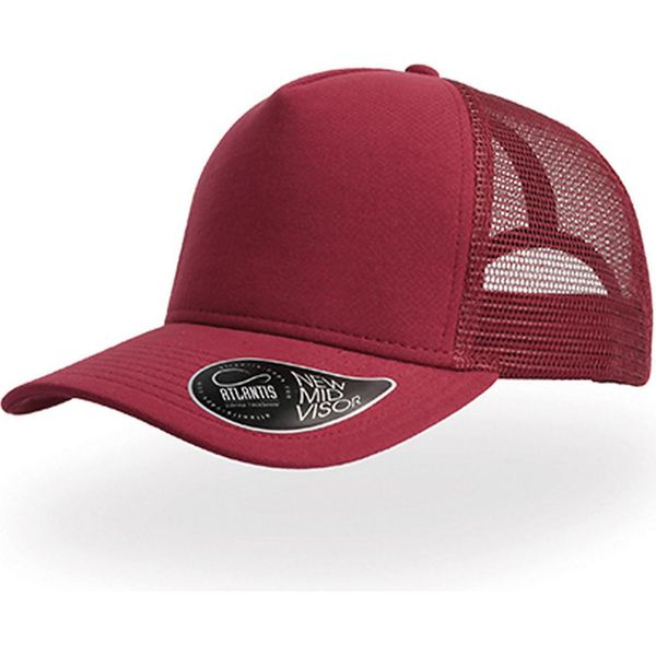 Atlantis Raje | 5 Segments Rapper Jersey Cap - Colore: Borgogna - Taglia: Unica-image