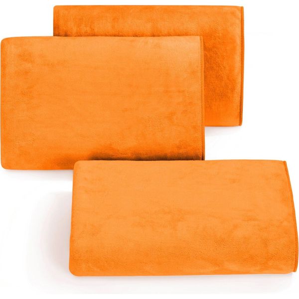 Asciugamano Ad Asciugatura Rapida Amy 70X140 13 Arancione 380 G/M2 Eurofirany-image