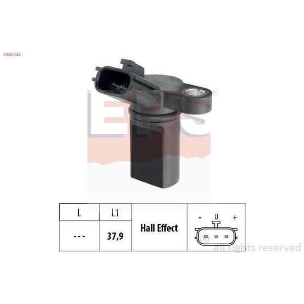 Eps 1.953.752 Encoder Sensore Albero Motore Per Renault Espace Iv (JK0/1)-image