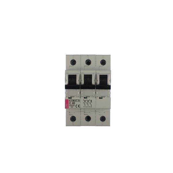 Interruttore Automatico 3P C 40A 10Ka Ac ETIMAT10 002135720-image