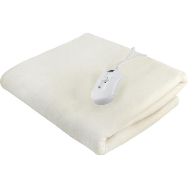 Malatec - Coperta Elettrica - Sottocoperta Elettrica - Coperta Riscaldante - Bianco - 150 X 80 Cm-image