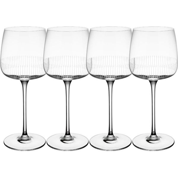 Set Di Bicchieri Da Vino Rossi In Vetro Afina Di Villeroy & Boch 4 Pz. 0,20 L-image