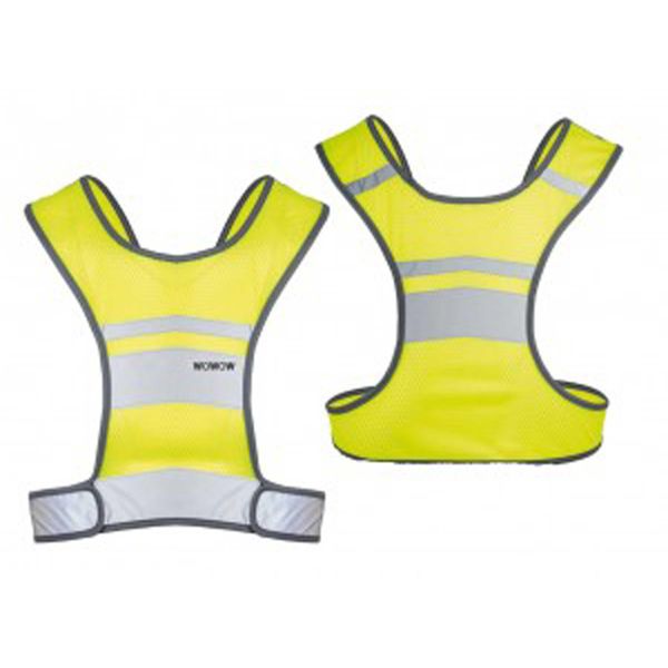 Gilet Di Sicurezza Wowow Nova Giallo Con Catarifrangenti, Taglia Xl-image