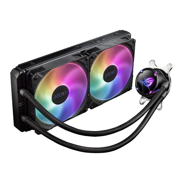 Asus Rog Strix Lc Ii 280 Argb - Sistema Di Raffreddamento A Liquido Del Processore - (Per: LGA1156, LGA1366, LGA1155, LGA2011, LGA1150, L-image