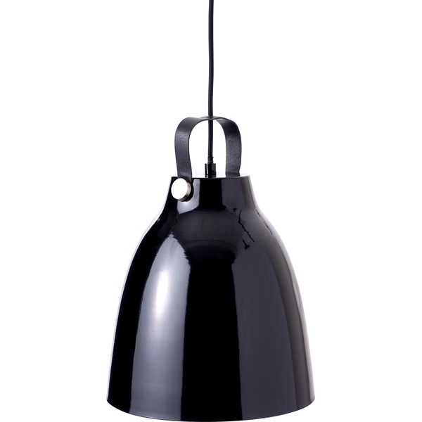 Lampada A Sospensione Led, Lampada A Sospensione, Lampada A Soffitto A Sospensione, Lampada A Sospensione Per Tavolo Da Pranzo, Lampada A Sospensione Per Soggiorno, Design Scandinavo, Copenhagen D19 Nero-image