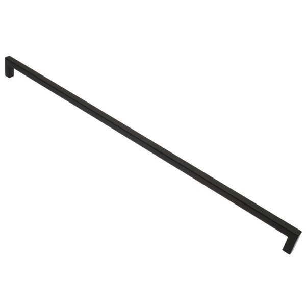 Maniglia Per Mobili Ba 480 Mm, Maniglia Per Cucina Nero Opaco, Maniglia Per Porta Quadrata-image