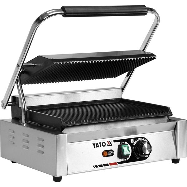 Griglia Elettrica 2200W, Griglia Da Tavolo, 44X37X19 Cm, Panini, Sandwich-image