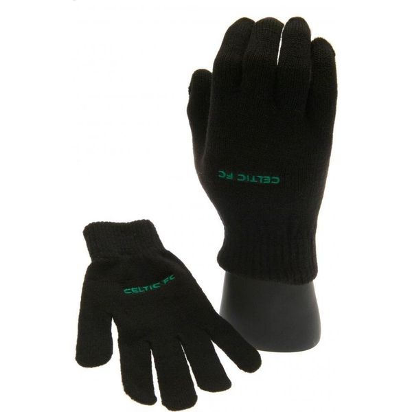 Guanti E Maglieria Da Bambino Del Celtic Fc TA5357 (Taglia Unica) (Nero/Verde)-image