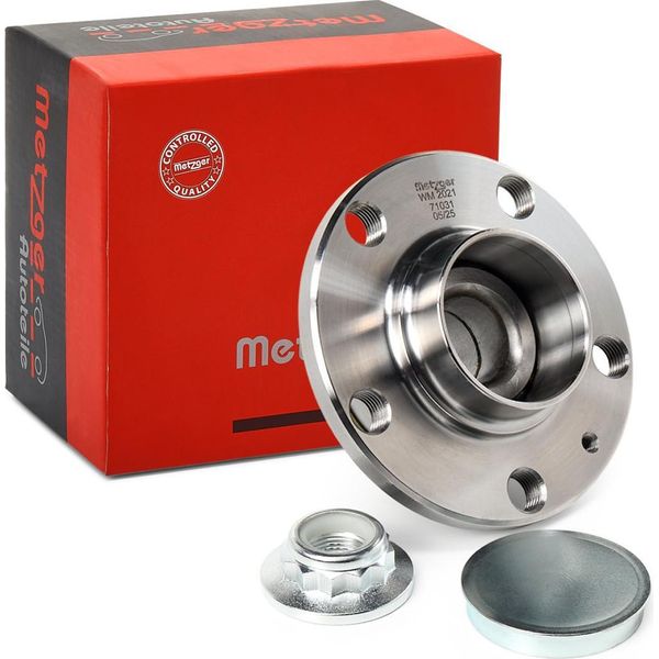 Set Cuscinetti Ruota Posteriore Metzger Per Audi A2 Seat Cordoba Ibiza Iii Skoda Fabia Ii Vw-image