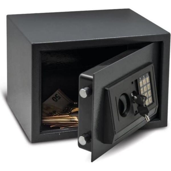 Workmen Security Cassaforte Elettronica Di Sicurezza 25X35X25 Cm-image