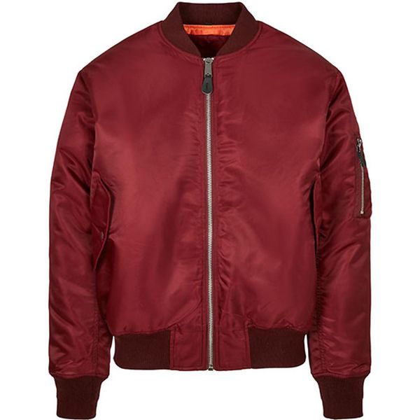 Build Your Brandit 3149 | Bomber Da Uomo, Giacca MA1 - Colore: Bordeaux - Taglia: 5XL-image