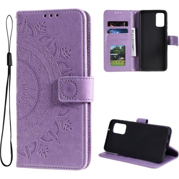 Custodia Per Samsung Galaxy A23 Custodia Per Cellulare Flip Case Cover Copertura Protettiva Custodia Mandala-image