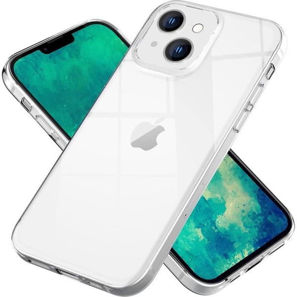 Custodia Per Apple Iphone 15 Custodia Del Telefono Cellulare Custodia In Silicone Cover Case Bumper Softcase Clear-image