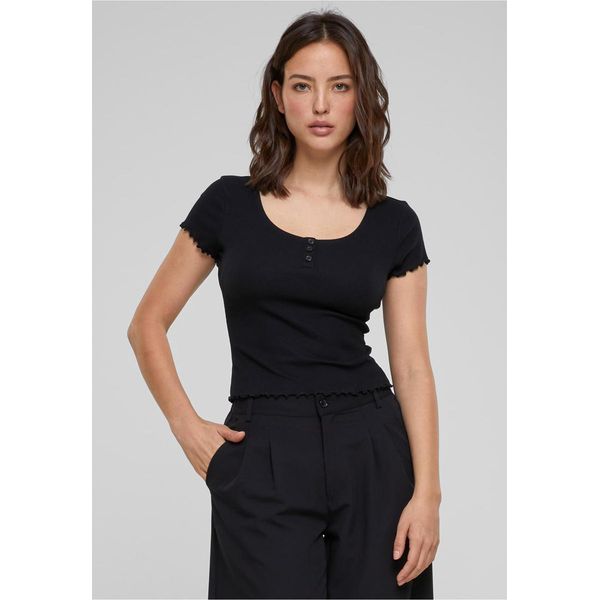 Urban Classics - Tee A Costine Babylock Da Donna, Nero - Xs-image