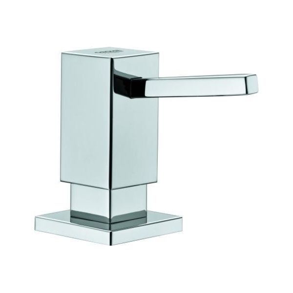 Distributeur De Produit à Vaisselle Grohe Cube, Pour Savon Liquide, RéServoir 500 Ml, 40649000, 40649000-image