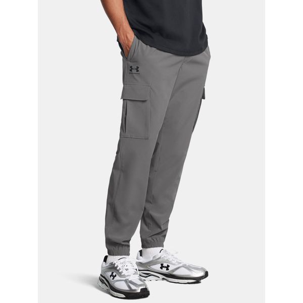 Under Armour Ua Vibe Woven Cargo Pants - Castlerock, Taglia:L-image