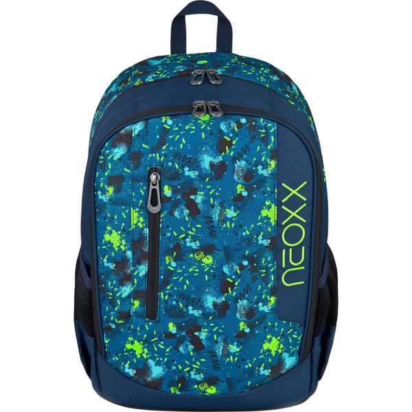 Neoxx Zaino Della Scuola Con Scomparto Per Laptop Flow School Backpack Petrol Extreme Petrolio-image