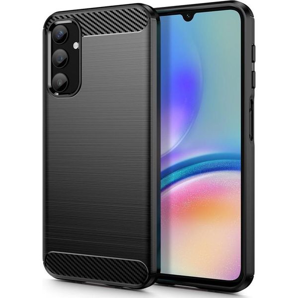 Tech-Protect Tpucarbon Galaxy A05S Nero-image