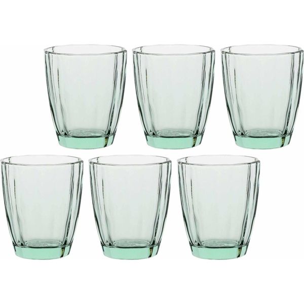 Rose&Tulipani Set 6 Bicchieri 320 Ml Verde Chiaro R116500007Z-image