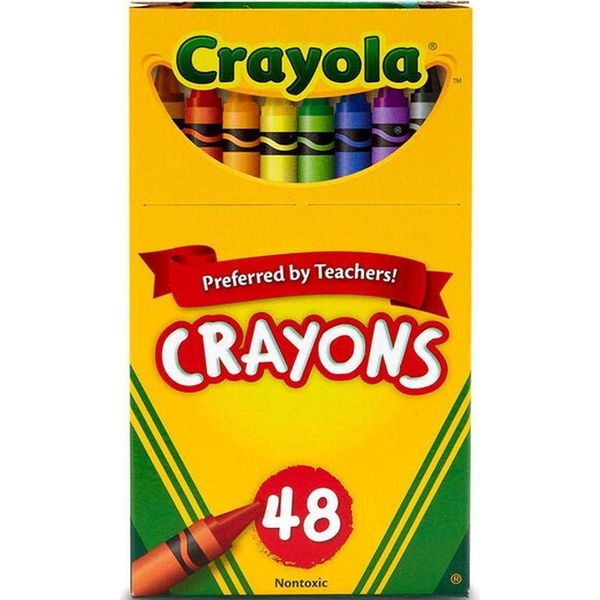 Crayola | Set Di Pastelli A Cera - 48 Colori - Non Tossico - Qualità Robusta - Ideale Per I Bambini-image