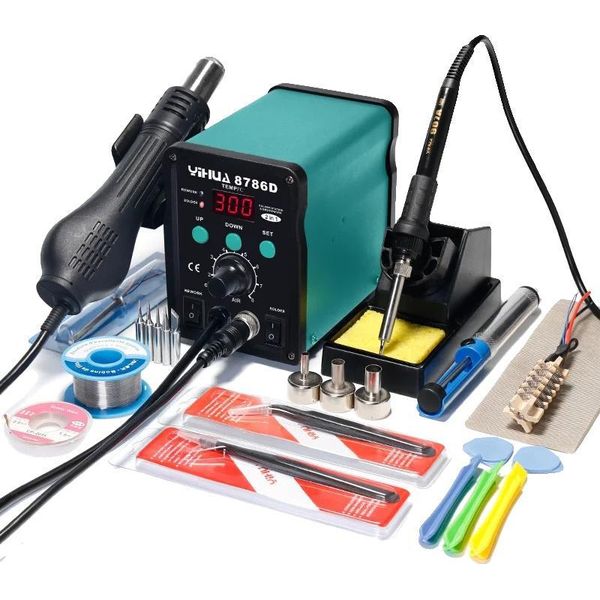 Saldatore, Temperatura Regolabile, Design Compatto, 8786D 04, 220V Eu-image