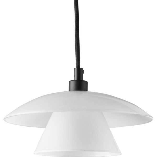 Lampada A Sospensione Led, Lampada A Sospensione, Lampada A Soffitto A Sospensione, Lampada A Sospensione Per Tavolo Da Pranzo, Lampada A Sospensione Per Soggiorno, Lampada A Sospensione Scandinava Di Design, Norup D38 Bianco-image