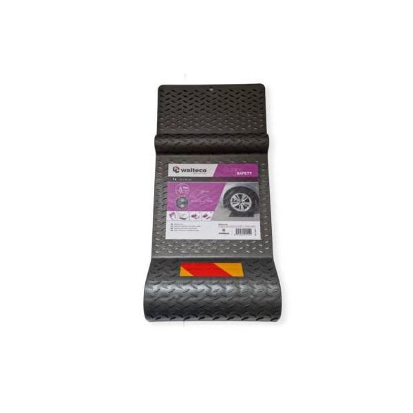 Walteco Parking, Fermapavimento In Plastica, Autoadesivo, Grigio-image
