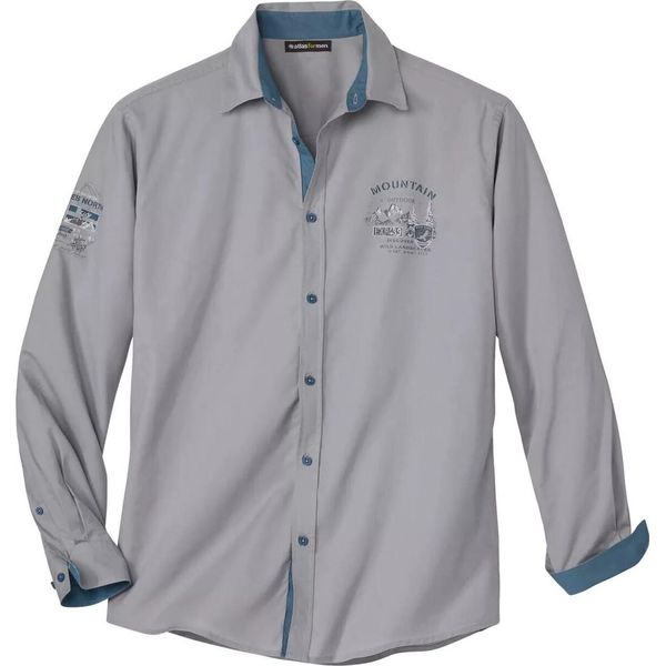Atlas For Men - Giacca Da Pilota Per Uomo AF246 (M) (Grigio)-image