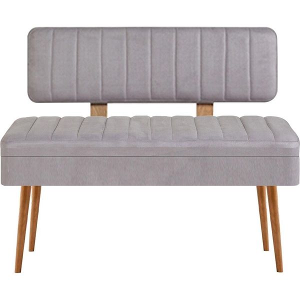 Skye Decor, Vina 0701 - 1 - Grigio, Atlantic, Panche, Panca, Pino Atlantico, 110 X 82,5 X 40 Cm-image