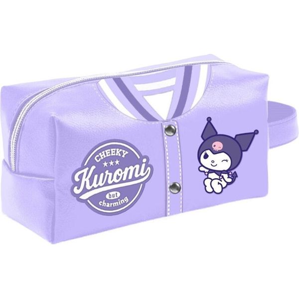 Borsa Cosmetica Hello Kitty And Friends Kuromi Varsity-image