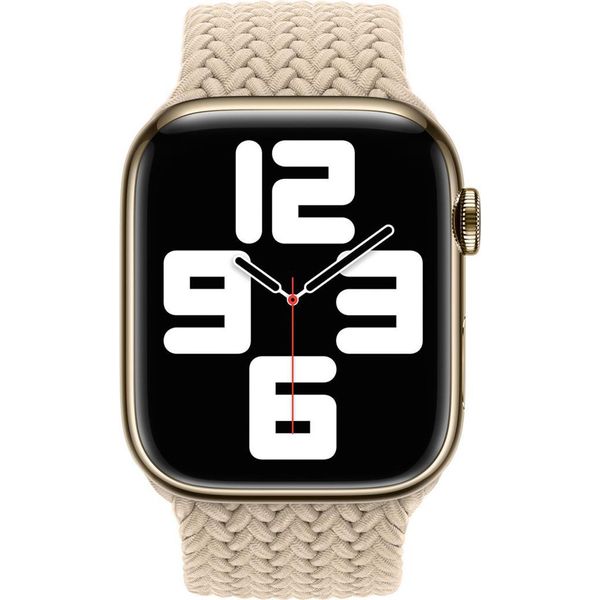 Apple Solo Loop Intrecciato Per Apple Watch | 44/45/46/49 Mm - Taglia 3 - Beige-image