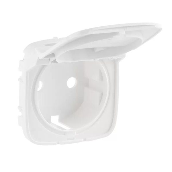 Legrand Valena Allure Coperchio Per Presa Di Corrente Con Contatto Di Terra Coperchio A Cerniera Colore: Bianco Ultra 754845-image
