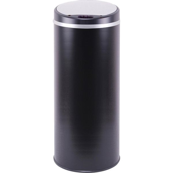 Pattumiera Automatica 42L Nero Opaco Kitchen Move Bat-42Li Black-image
