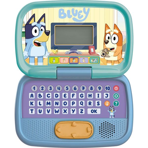 Vtech Bluey Activiteiten Laptop, 3 Anni/Anni, Suoni, Funzione Parlante, Batterie Necessarie, Aa, Plastica-image